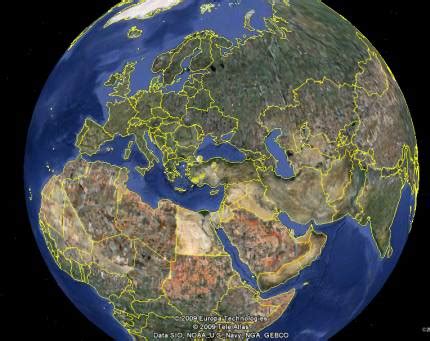 Dünya uydu haritası canlı